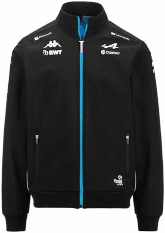 【再値下げ】BWT Alpine F1Team kappa ジャケット Kappa - Amdacy BWT Alpine F1 Team 2024 Men's Jacket, Black, Blue